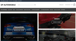 Desktop Screenshot of dp-automobile.ch